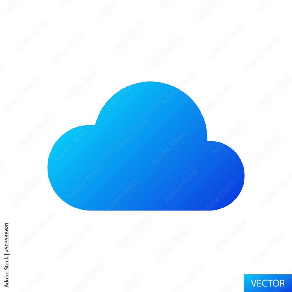Cloud, backup, Online storage vector icon in flat style design for website design, app, UI, isolated on white background. Vector illustration. Cloud, backup, Online storage vector icon in flat style design for website design, app, UI, isolated on white background. Vector illustration.