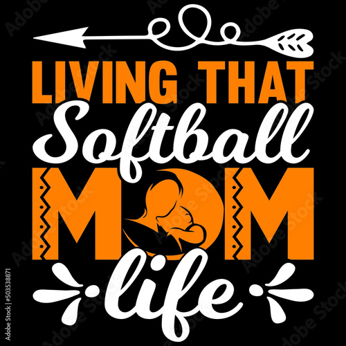 living that softball mom life