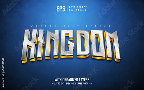 kingdom text effect