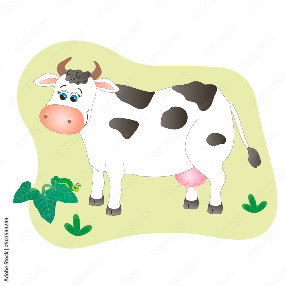 domestic animal in cartoon style. vector image. domestic animal in cartoon style. vector image.