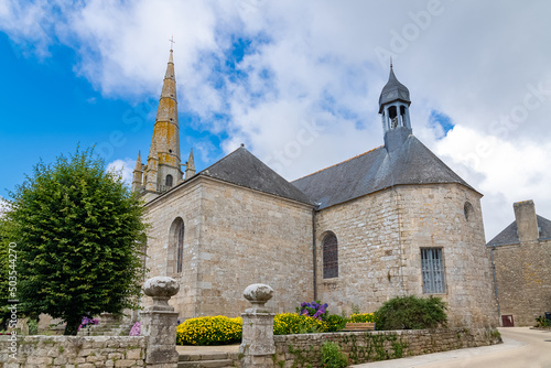 Carnac in Brittany, the church 