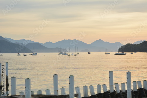 Wallpaper Mural Sunrise in Ubatuba, Brazil, Pereque Açu Beach Torontodigital.ca