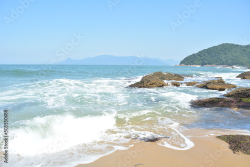 Wallpaper Mural Figueira beach in Ubatuba, Brazil Torontodigital.ca