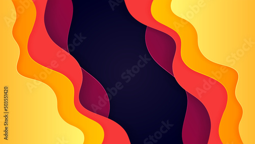 Vector abstract background with soft gradient color and dynamic shadow on background. Vector background for wallpaper. Eps 10