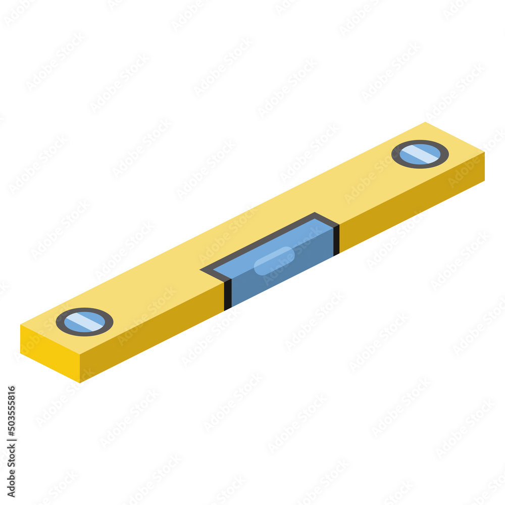 Spirit level tool Level meter. Vector 3d line isometric, color web icons, new flat style. Creative design idea for infographics. Spirit level tool Level meter. Vector 3d line isometric, color web icons, new flat style. Creative design idea for infographics.