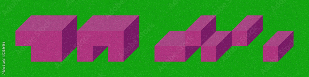 Implementation of Edward Zajec’s “Il Cubo” from 1971. Essentially a Truchet tile set of 8 tiles and rules for placement art illustration Implementation of Edward Zajec’s “Il Cubo” from 1971. Essentially a Truchet tile set of 8 tiles and rules for placement art illustration