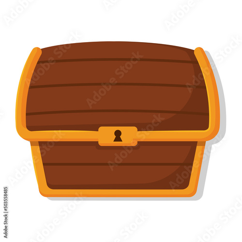 Isolated chest marios videogame vector illustration photo