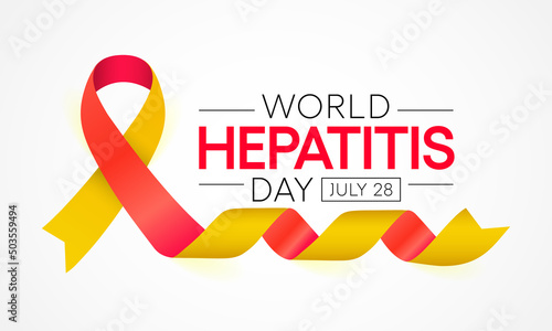 World Hepatitis day is observed every year on July 28, When the liver is inflamed or damaged, its function can be affected and certain medical conditions can cause hepatitis. Vector illustration