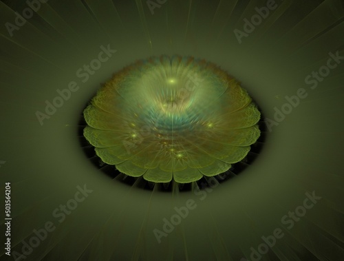 Imaginatory fractal abstract background Image