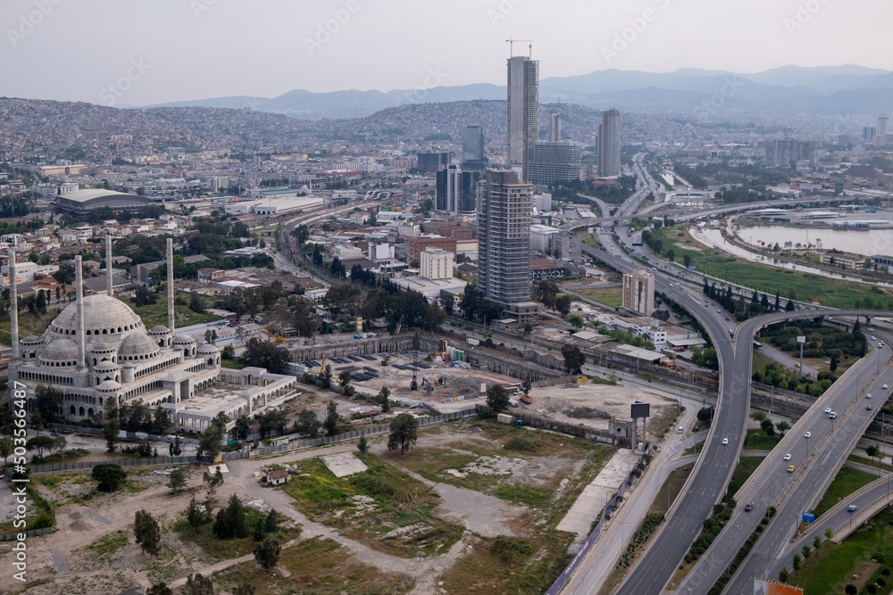 Fototapeta premium view from tower
