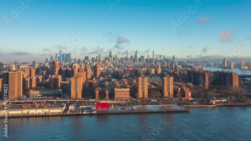 Midtown Manhattan Aerial Hyperlpase photo