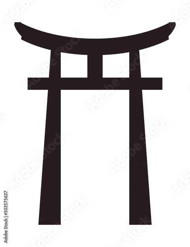japanese arch silhouette