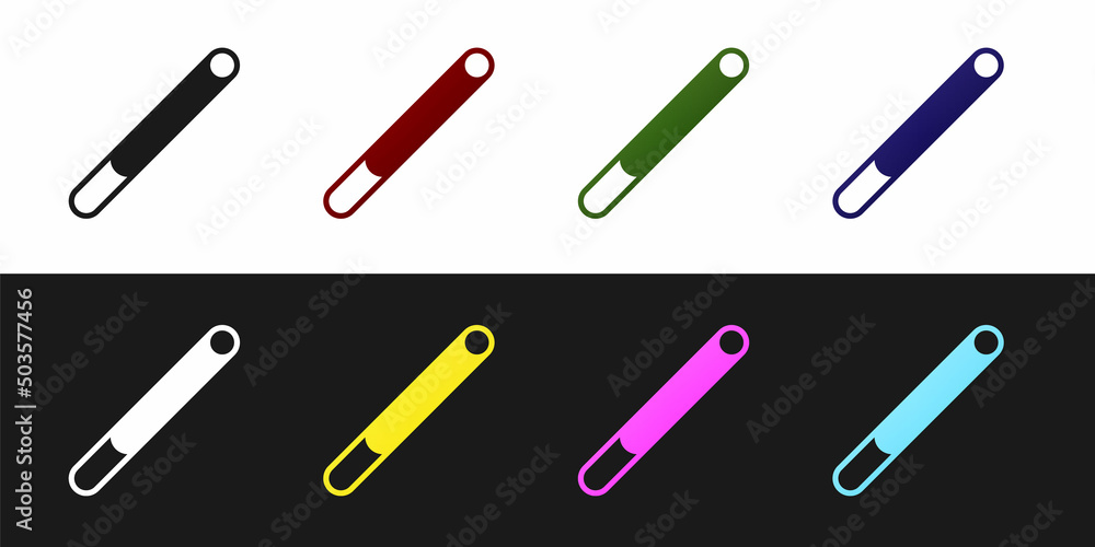 Set Cigarette icon isolated on black and white background. Tobacco sign. Smoking symbol. Vector Set Cigarette icon isolated on black and white background. Tobacco sign. Smoking symbol. Vector