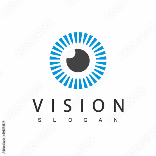 Eye Logo Design Template, Vision Logotype concept.
