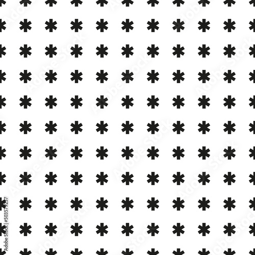 Seamless asterisk pattern texture background