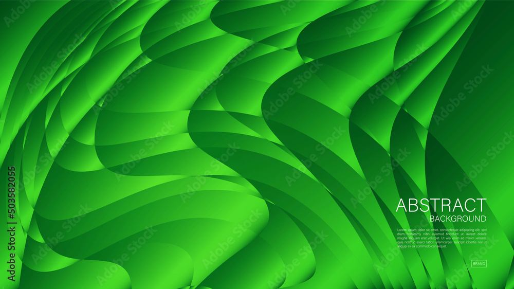 Green wave abstract background, wave pattern, Minimal Texture, web background, Green cover design, flyer template, banner, book cover, wall decoration, wallpaper, Geometric background design Green wave abstract background, wave pattern, Minimal Texture, web background, Green cover design, flyer template, banner, book cover, wall decoration, wallpaper, Geometric background design