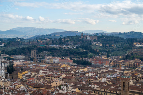 View from the height of the city of Florence