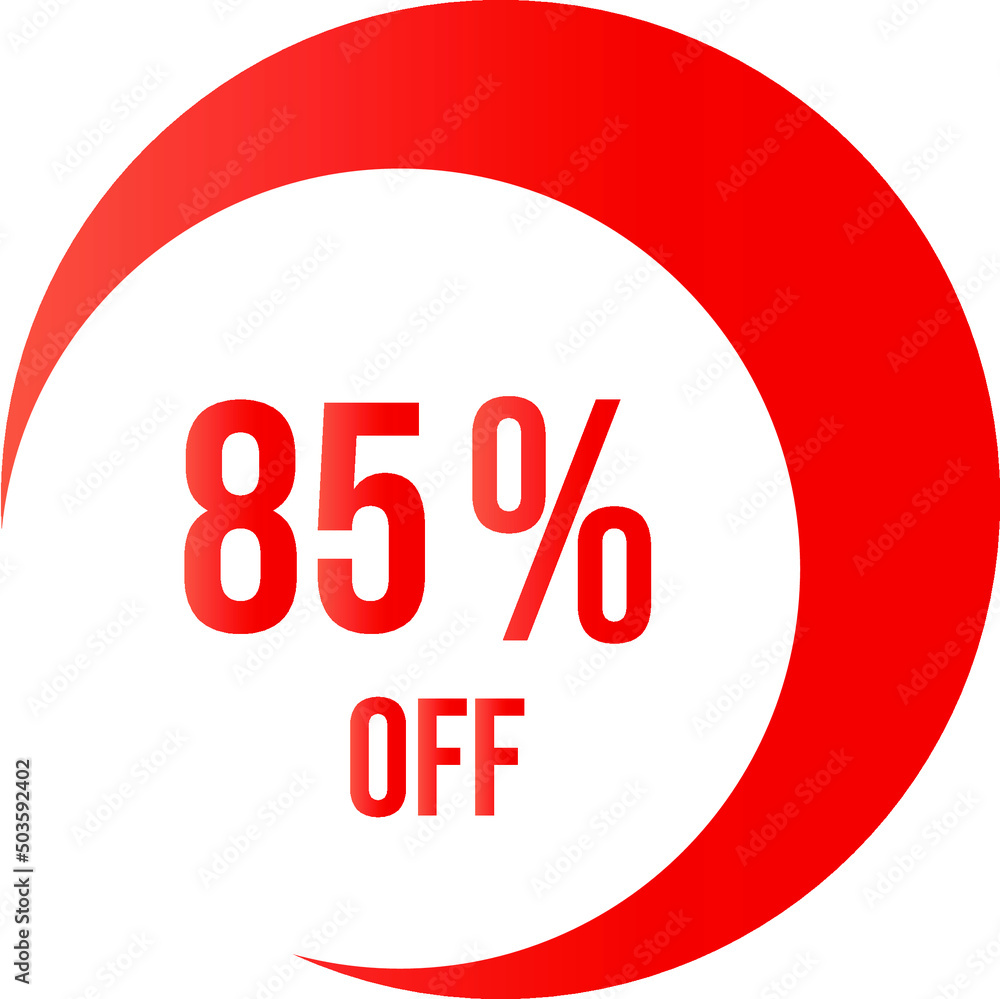 85 percent off with orange moon shape vector off 85 percent off with orange moon shape vector off
