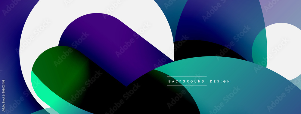 Circle abstract background. Vector illustration for wallpaper banner background card or landing page Circle abstract background. Vector illustration for wallpaper banner background card or landing page