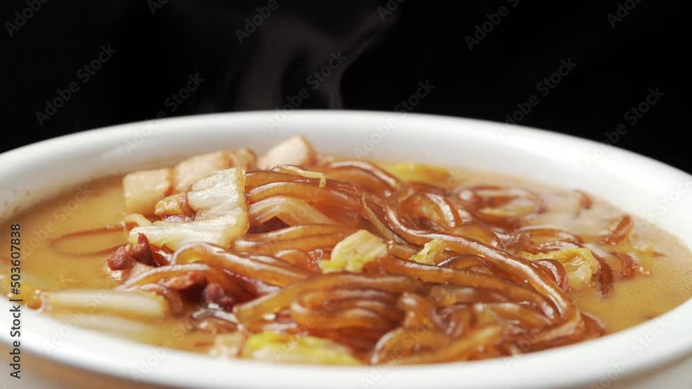 Northeast China Specialty - Braised Vermicelli with Cabbage Northeast China Specialty - Braised Vermicelli with Cabbage