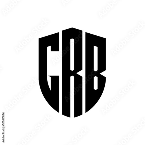 GRB letter logo design. GRB modern letter logo with black background. GRB creative  letter logo. simple and modern letter logo. vector logo modern alphabet font overlap style. Initial letters GRB 
