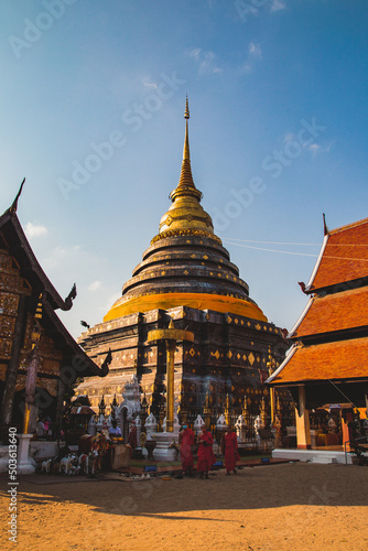 Wat Phra That Lampang Luang in Lampang in Lampang Province, Thailand. © pierrick
