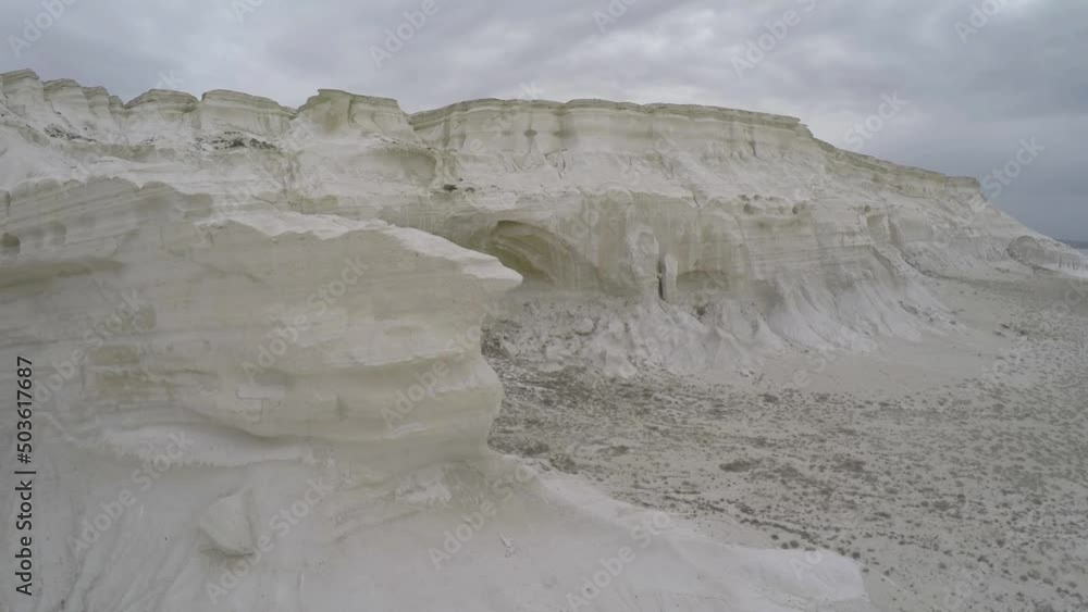 Kazakhstan, Mangistau. Ustyurt Plateau. Rock formations. Kazakhstan, Mangistau. Ustyurt Plateau. Rock formations.