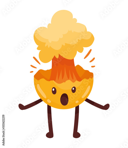 emoji exploding character
