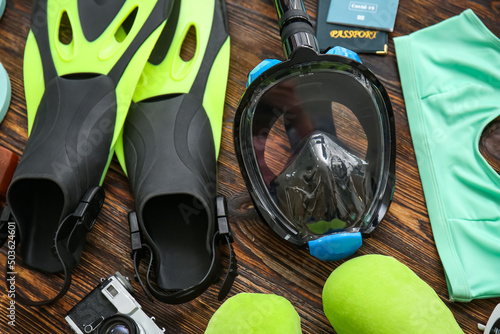 Female beach accessories wi...