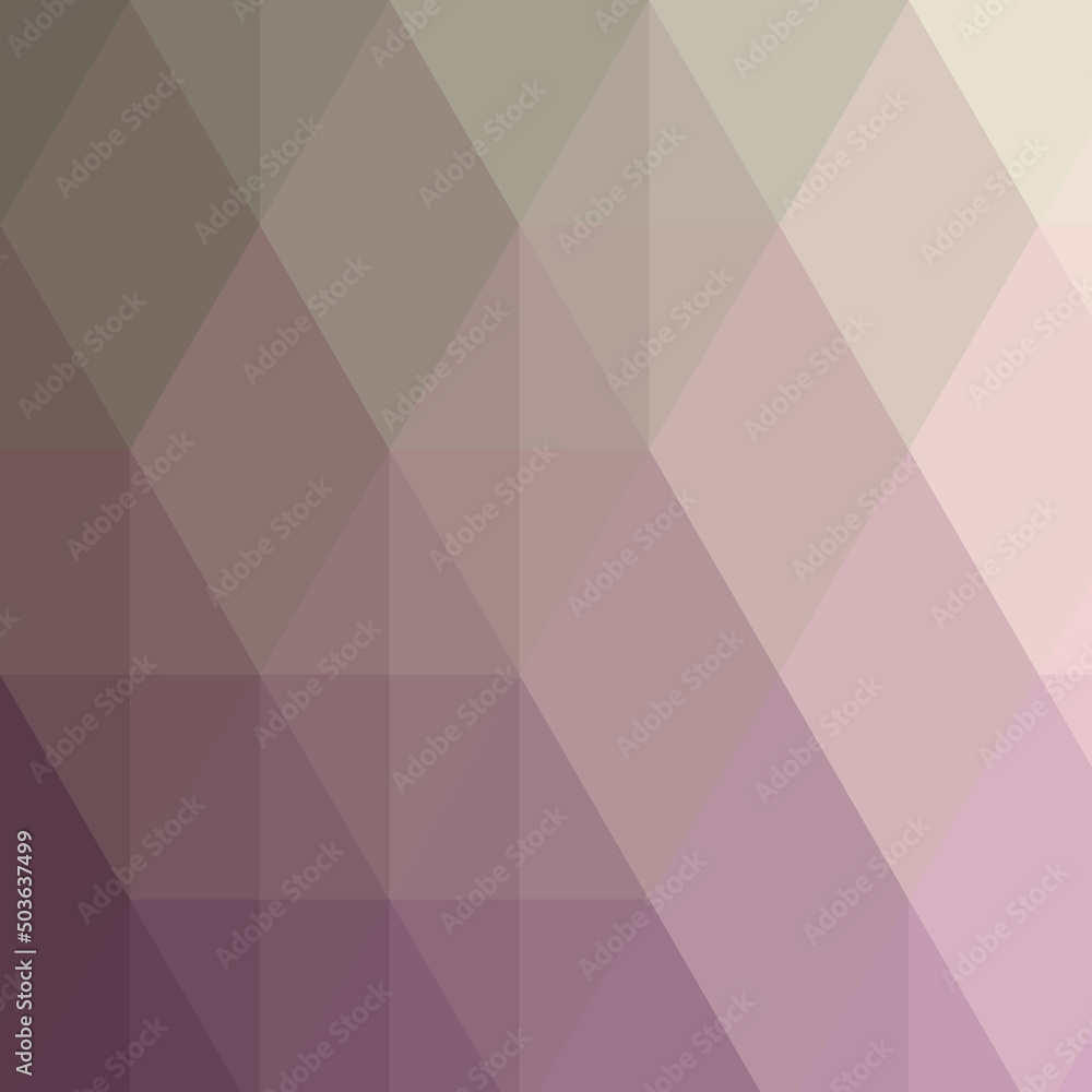 Obraz premium Abstract color Low-Polygones Generative Art background illustration