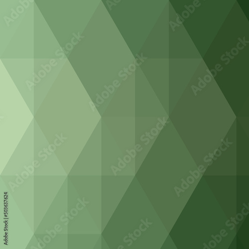 Abstract color Low-Polygones Generative Art background illustration