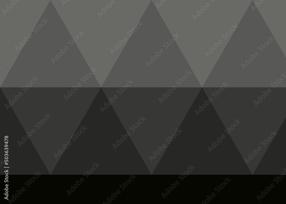 Obraz premium Abstract color Low-Polygones Generative Art background illustration