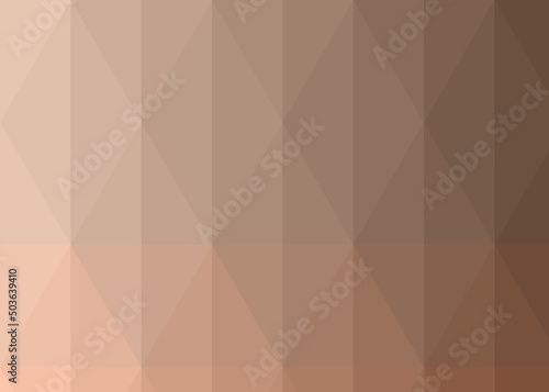 Abstract color Low-Polygones Generative Art background illustration