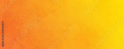Abstract Luxurious Concrete Surface Orange Banner Background Wallpaper © lumata