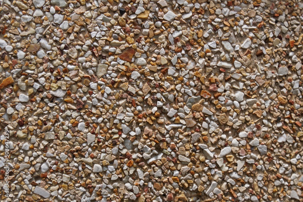 small stones on the pavement
small stones on the pavement