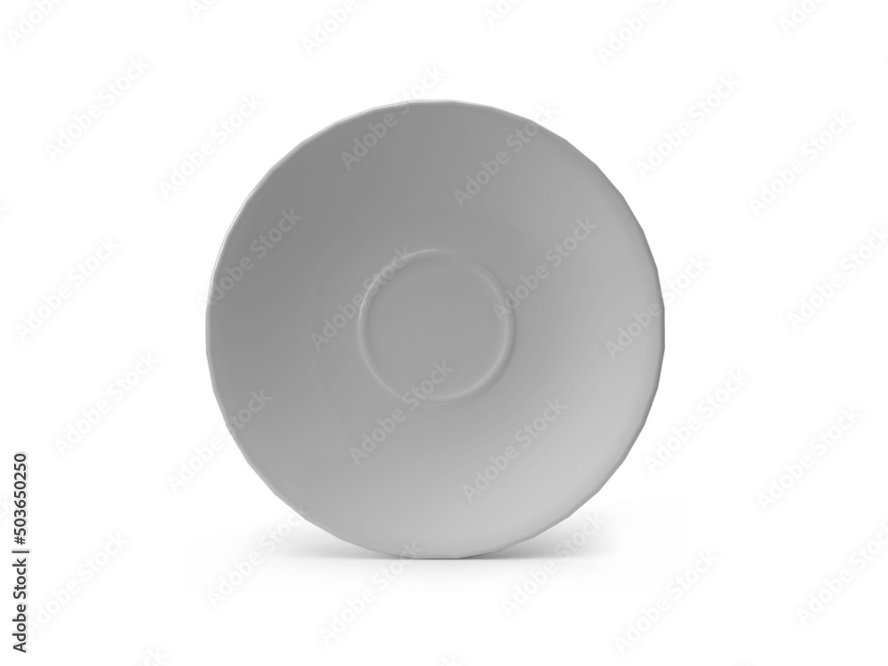 Plate Dish 3D Illustration Mockup Scene Plate Dish 3D Illustration Mockup Scene