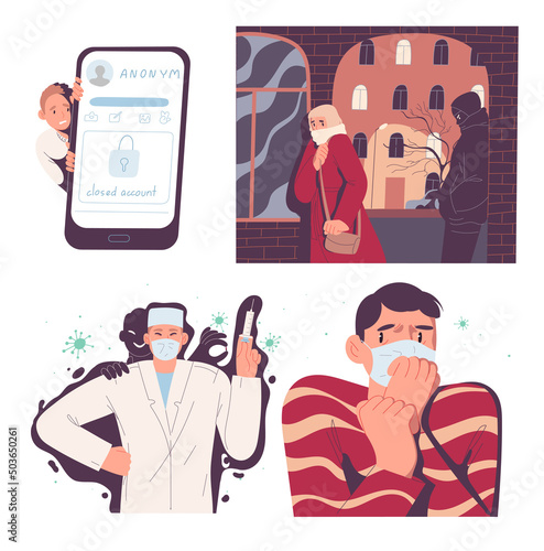 People with paranoia that they are being stalked and want to do harm. Mental Health mental disabilities.