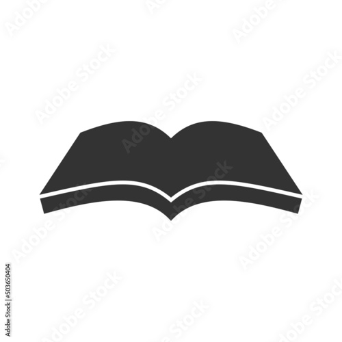 Vector image of a book, scroll and manuscript.