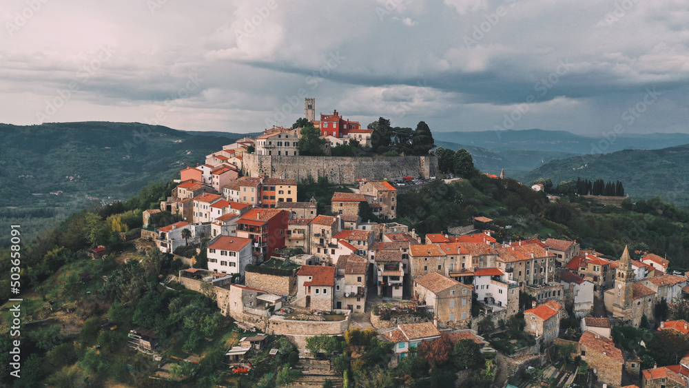 Village of Motovun, Istria, Croatia