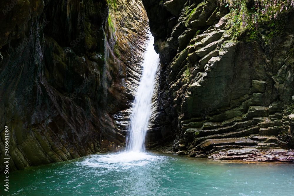 Naklejka premium The Svirskoye Gorge in Sochi