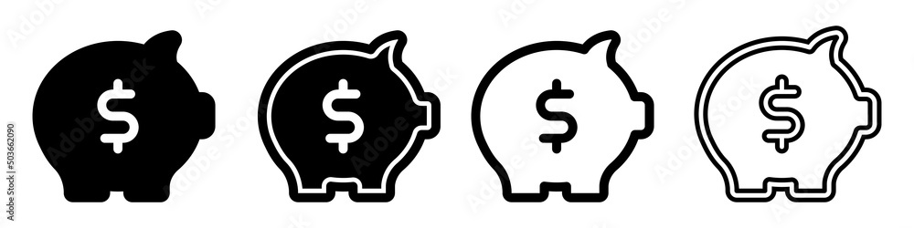 Money icon vector set. finance illustration sign collection. banking symbol. Money icon vector set. finance illustration sign collection. banking symbol.