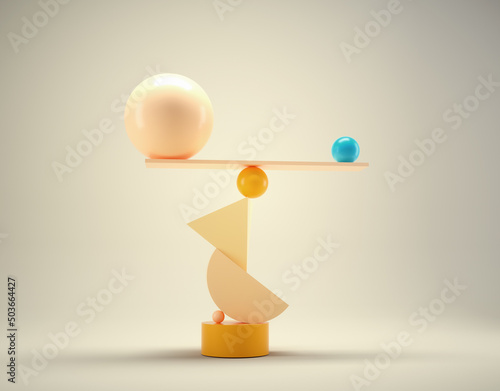 Spheres on abstract balance.
