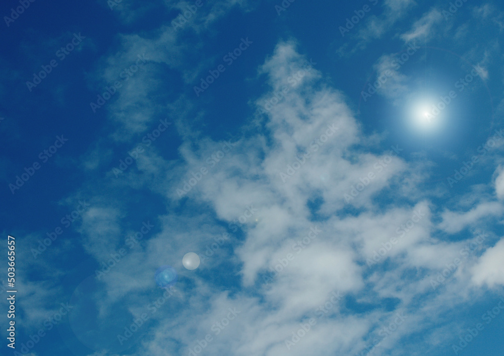 Cloudy sky background Cloudy sky background