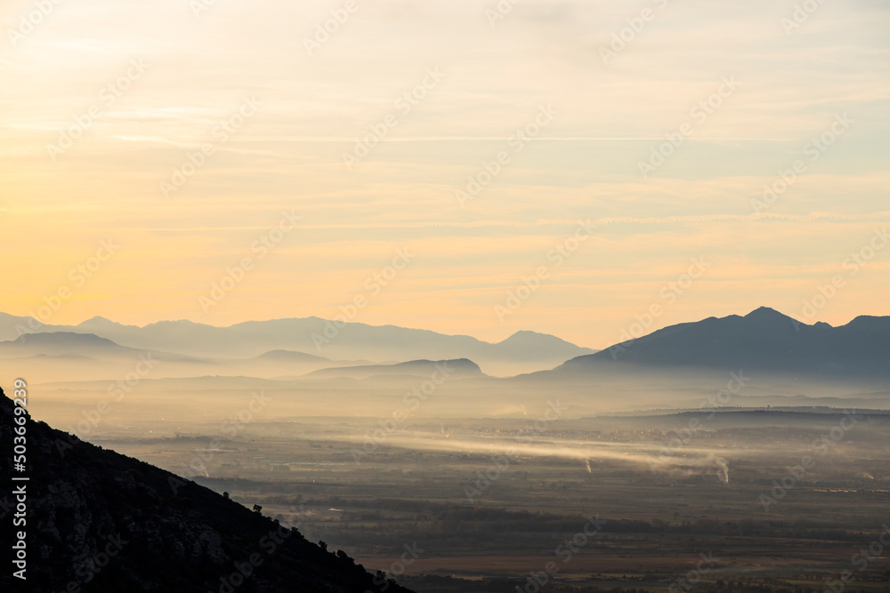 Winter landscape in Cap de Creus Nature Park, Spain Winter landscape in Cap de Creus Nature Park, Spain