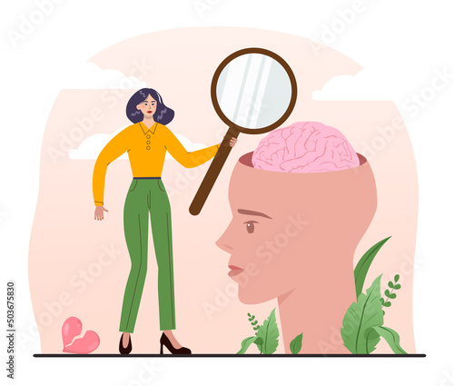 Rationalism set. Logical and structural thinking. Mind behavior