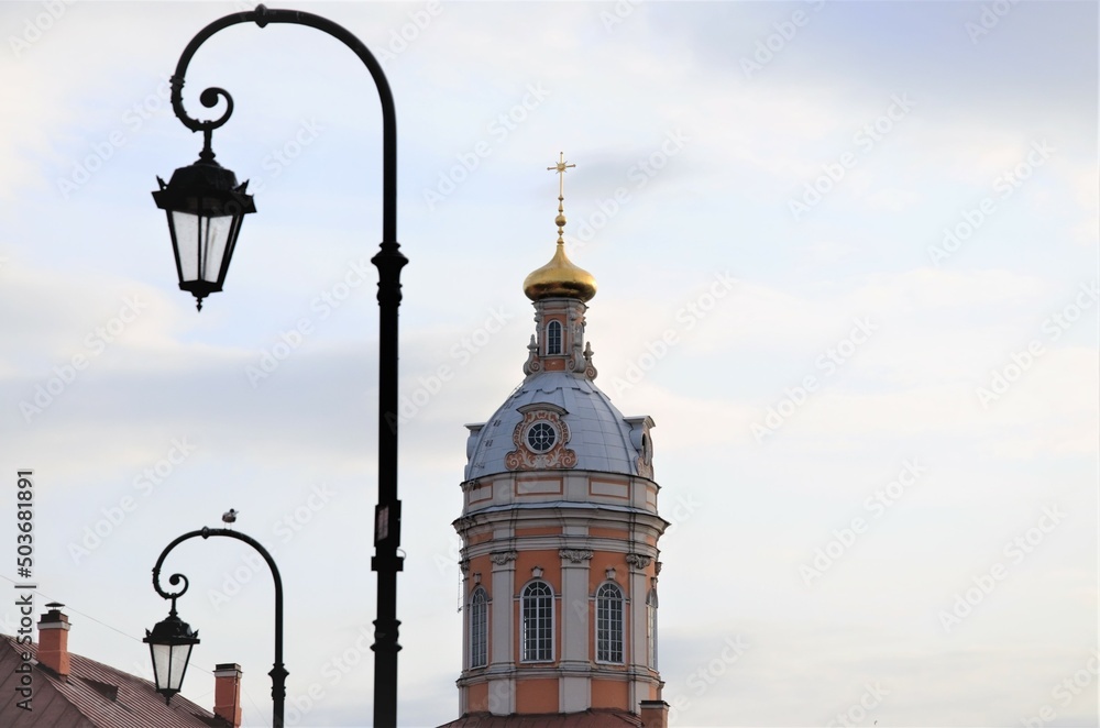 05.05.2022 Russia St. Petersburg. Alexander Nevsky Lavra. City travel 05.05.2022 Russia St. Petersburg. Alexander Nevsky Lavra. City travel