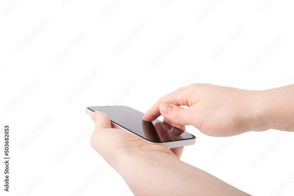 smartphone in hands on white background,mobile phone gadget,apps and technology,online shopping mockup smartphone in hands on white background,mobile phone gadget,apps and technology,online shopping mockup
