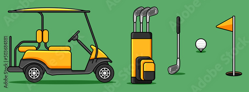 Golf equipment design set