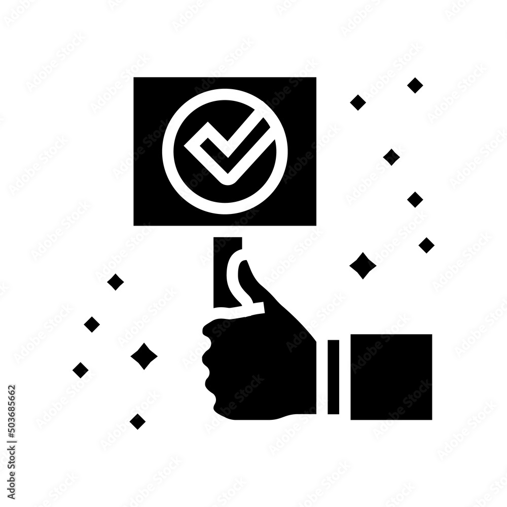 success quality glyph icon vector. success quality sign. isolated contour symbol black illustration success quality glyph icon vector. success quality sign. isolated contour symbol black illustration