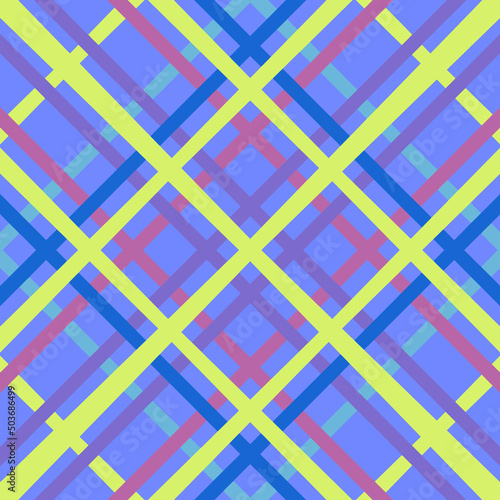 Seamless pattern. Color pattern in a cage for fabric. Simple seamless design with a checkered pattern for decorating wallpaper  wrapping paper  fabric  background  etc. Background wallpaper  textiles 